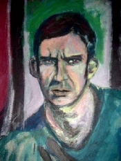 Reno - acrylique sur carton -  80 x 60 cm - 2010